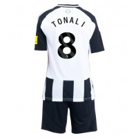 Newcastle United Sandro Tonali #8 Heimtrikotsatz Kinder 2024-25 Kurzarm (+ Kurze Hosen)